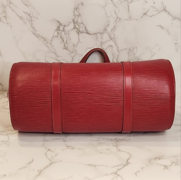 Louis Vuitton Soufflot Red Epi Leather Set - Picture 6 of 14
